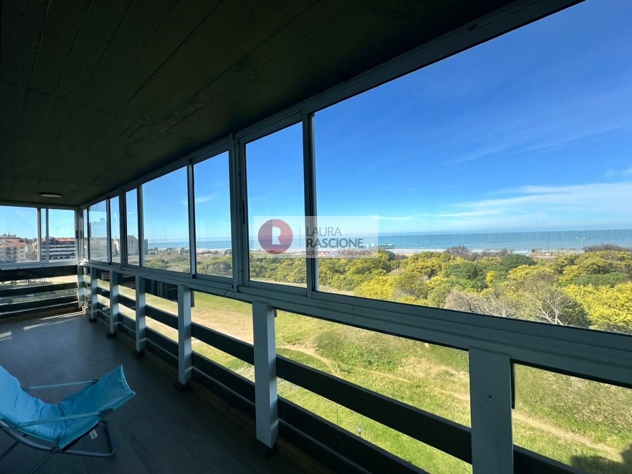 DEPARTAMENTO 3 AMB PINAMAR CON VISTA PLENA AL MAR (C)