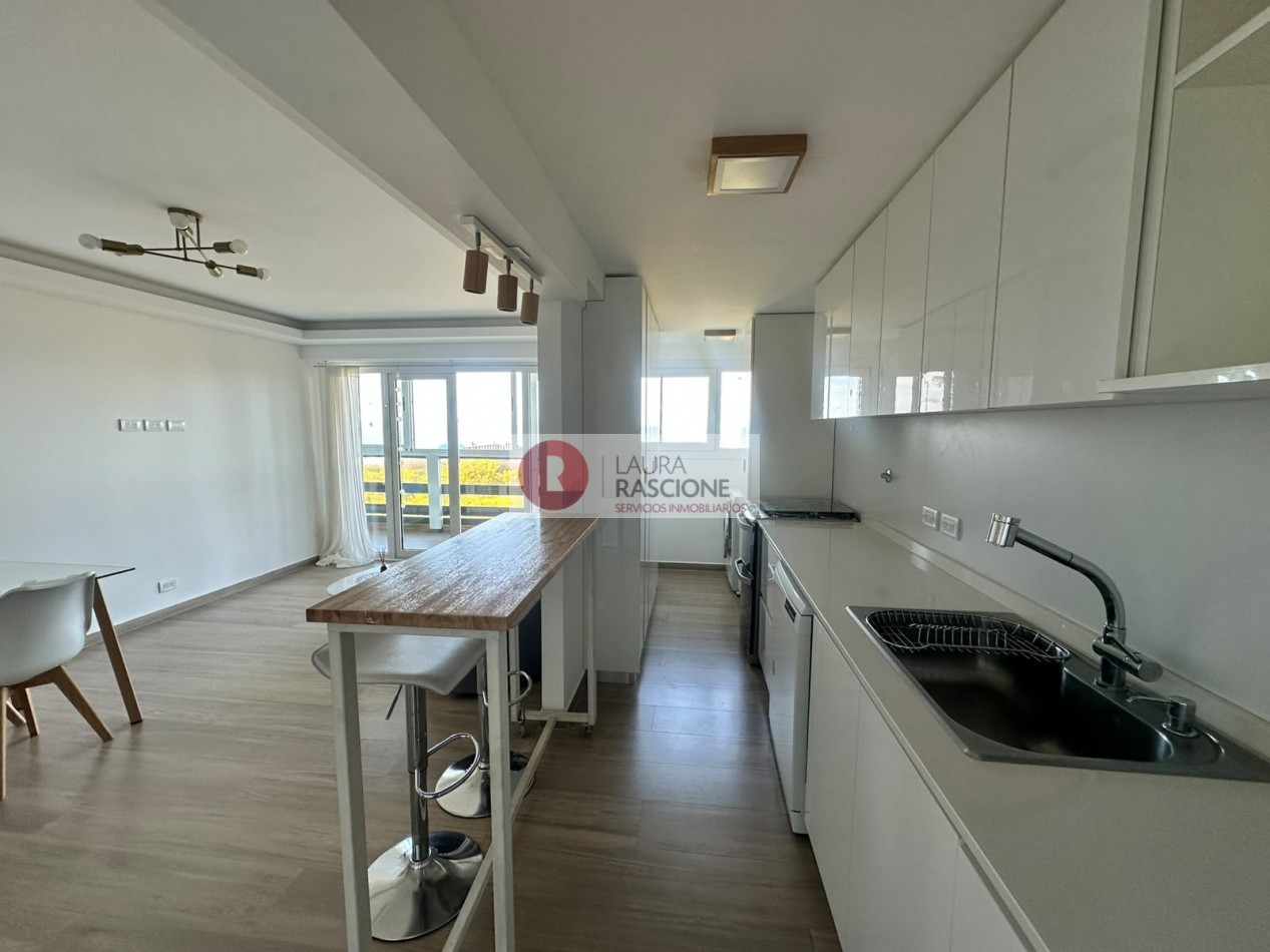 DEPARTAMENTO 3 AMB PINAMAR CON VISTA PLENA AL MAR (C)