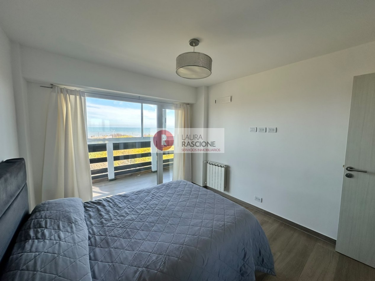 DEPARTAMENTO 3 AMB PINAMAR CON VISTA PLENA AL MAR (C)