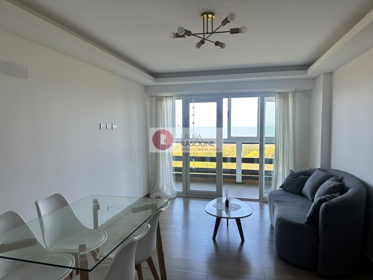 DEPARTAMENTO 3 AMB PINAMAR CON VISTA PLENA AL MAR (C)