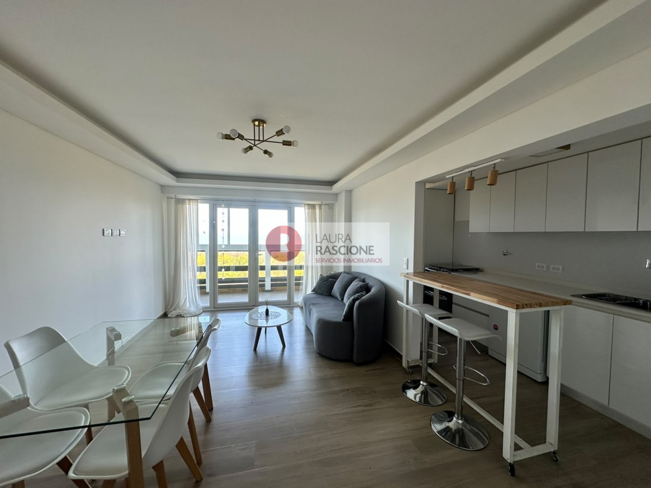 DEPARTAMENTO 3 AMB PINAMAR CON VISTA PLENA AL MAR (C)