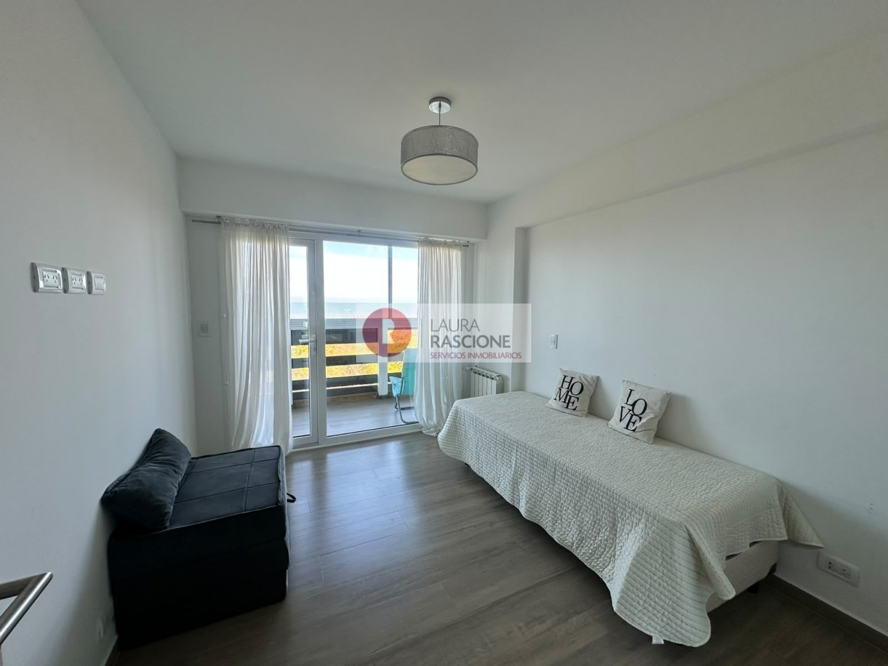 DEPARTAMENTO 3 AMB PINAMAR CON VISTA PLENA AL MAR (C)